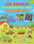 Les animaux de la maison et du jardin - coller des autocollants, colorier et lire