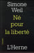 Né pour la liberté