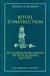 Rituel d'instruction du compagnon-maçon du rite écossais rectifié