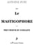 Sur le mastigophore ou précurseur du zodiaque