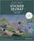 Dot art sticker seurat bathers at asnieres