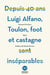 Luigi Alfano, Toulon, foot et castagne