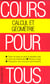 Cours pour tous calcul et geometrie