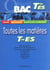 Objectif bac - toutes matieres (édition 2003)