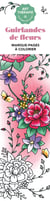 Marque-pages Guirlandes de fleurs