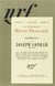La Nouvelle Revue Française Tome 135 : Hommage à Joseph Conrad (1857-1924)