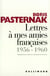 Lettres a mes amies francaises 1956-1960