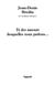 Et des amours desquelles nous parlons...