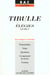 Tibulle - elegies t.1