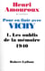 Pour en finir avec Vichy - tome 1 - Les oublis de la mémoire