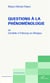 Questions à la phénoménologie ou Candide à Fribourg-en-Brisgau