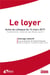 Le loyer - actes du colloque du 14 mars 2019