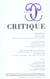 Revue Critique n.719