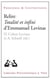 Relire totalité et infini d'Emmanuel Levinas