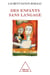Des enfants sans langage
