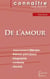 Fiche de lecture de l'amour de Stendhal (analyse litteraire de référence et résumé complet)