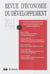 Revue d'économie du développement n.4
