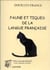 Faune et tiques de la langue francaise