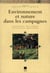 ENVIRONNEMENT ET NATURE DANS LES CAMPAGNES