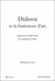 Diderot et la littérature d'art - aspects de l'intertexte des premiers salons