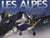 Les alpes vues du ciel