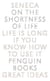 Seneca : on the shortness of life