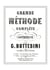 Grande Méthode Complète De Contrebasse : Giovanni Bottesini