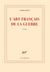 L'art français de la guerre