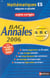 ABC du Bac Tome 5 : annales - sujets - bac 2006