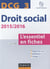 DCG 3 - DROIT SOCIAL 2015/2016 - L ESSENTIEL EN FICHES