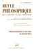 Revue philosophique 2013, t. 138 (2)