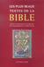 Les plus beaux textes de la bible