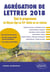 Agrégation de lettres - tout le programme du Moyen Âge au XXe siècle en un volume (édition 2018)