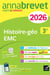 Annabrevet Tome 4 : Histoire-géographie EMC - 3e - Sujets corrigés & méthodes pour réussir son brevet (édition 2026)