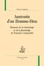 Anatomie d'un homme-dieu - éléments de la christologie et de la physiologie de Tommaso Campanella