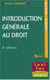 Introduction generale au droit