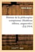 Histoire de la philosophie européenne (Huitième édition, augmentée)