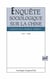Enquête sociologique sur la Chine, 1911-1949