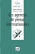 Les agences de presse internationales