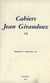 CAHIERS JEAN GIRAUDOUX Tome 19