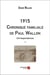 1915 chronique familiale de Paul Wallon - correspondances