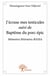 J'écrase mes testicules - baptême du porc-épic - mémoires littéraires bassa