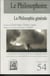 Le philosophoire n 54 la philosophie generale - novembre 2020