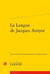 La langue de Jacques Amyot