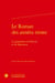 Le roman des années trente : la génération de Prévost et de Marivaux