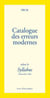 Catalogue des erreurs modernes - selon le syllabus - 8 décembre 1864