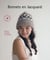 Bonnets en jacquard - inclus : les bases du jacquard - 20 modèles inédits