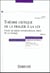 Theorie critique  de la fraude a la loi. etude de droit international prive de l - vol12