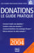 Donations (édition 2004)