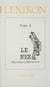 Lexikon 6 le nez